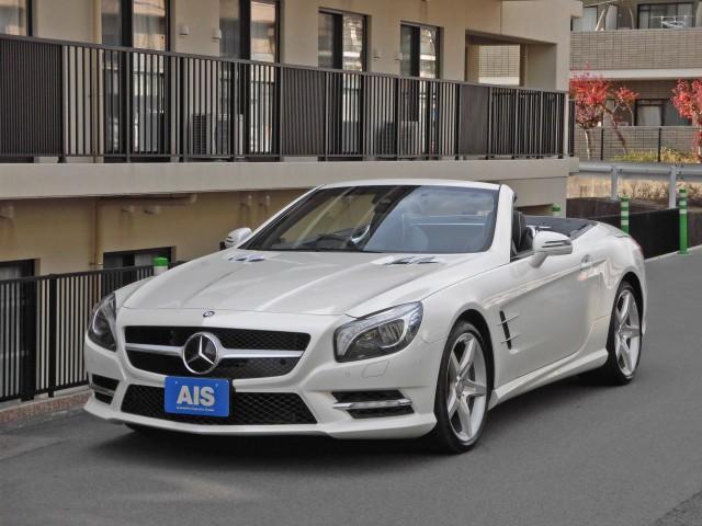 メルセデス・ベンツ ＳＬ ＳＬ３５０ブルーエフィシェンシー　ＡＭＧスポーツパッケージ　マジックスカイルーフ　ナビ