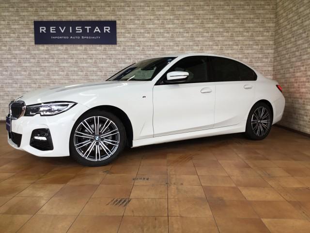 ３シリーズ ３２０ｄ　ｘＤｒｉｖｅ　Ｍスポーツ　４ＷＤ車・黒革パワーシートヒーター・ナビ・アップルカープレイ・アンドロイド対応・バックカメラ・コーナーセンサー・追突軽減車・アダクティブクルーズコントロール・ブラインスポット・ハイビームアシスト・（1枚目）