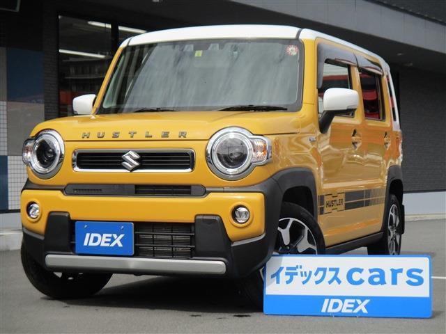 スズキ ハスラー 　ＨＶ　Ｘ　ターボ　４ＷＤ　スズキセーフティサポート　フルセグＴＶ　ＨＤＭＩジャック　バックモニター　クルーズコントロール　前後ドライブレコーダー