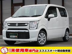 スズキ　ワゴンＲ　　届出済未使用車　保証有り　衝突軽減ブレーキ付