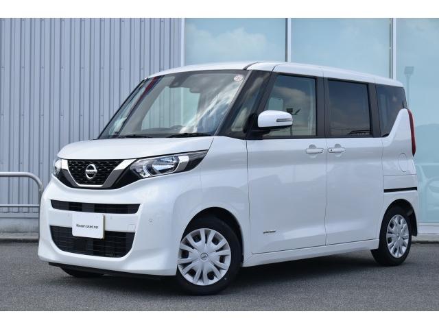 日産 ルークス Ｘ　ワンオーナー　アラウンドビューモニター　両側ハンズフリーオートスライドドア