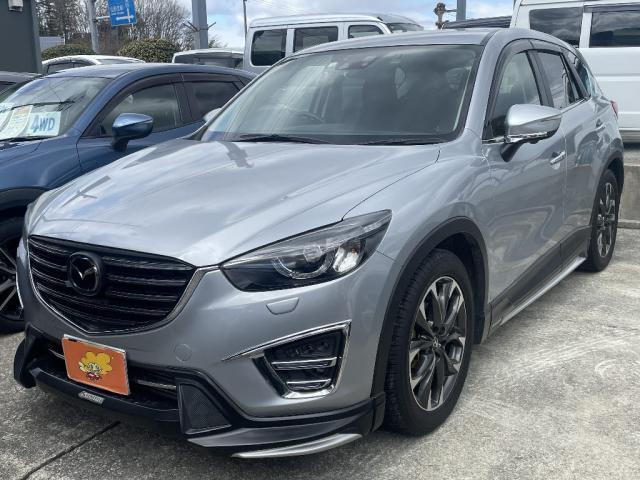 ＣＸ－５ 　ＸＤ　Ｌパッケージ　４ＷＤ　アルミホイール　スマートキー　衝突被害軽減ブレーキ　ＬＥＤ　革シート　シートヒーター　メモリーナビ　バックカメラ（1枚目）