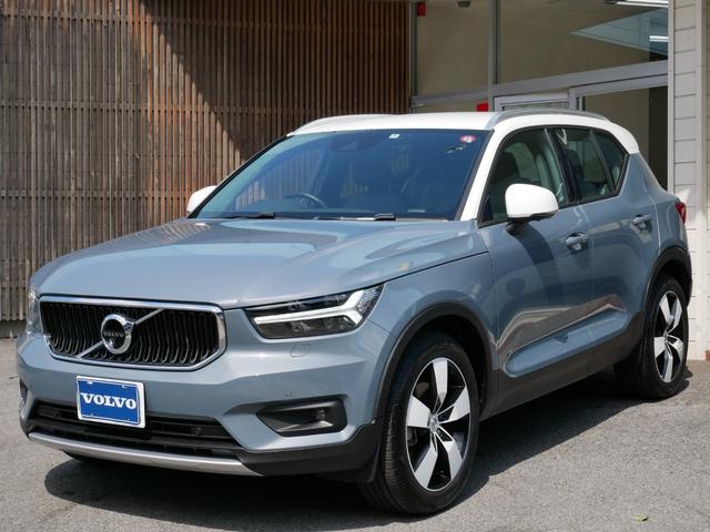 ボルボ ＸＣ４０ Ｂ４　ＡＷＤ　モメンタム　正規ディーラー車　ワンオーナー禁煙　ハイブリッド　パワーシート　シートヒーター　電動トランク　純正ナビ　ＴＶ　アップルカープレイ　３６０度カメラ　前後ソナー　ＬＥＤヘッドライト　前後ドラレコ　新車保証