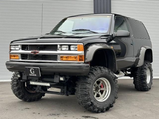 シボレー シボレータホスポーツ ベースグレード　１９９７ｙモデル　正規ディーラー車　最終モデル　４ＷＤ　社外マフラー　プロコンプ製リフトアップキット　ＣＡＲＲ製サイドステップ　ブレンボ製フロントブレーキ　オーバーフェンダー