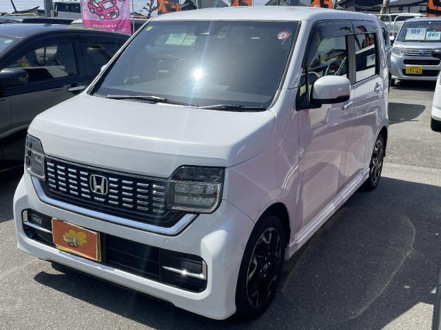 ホンダ Ｎ－ＷＧＮカスタム Ｌ・ターボホンダセンシング　横滑防止装置　ＥＴＣ　アルミホイール　スマートキー　衝突被害軽減ブレーキ　ＬＥＤ　オートライト　シートヒーター