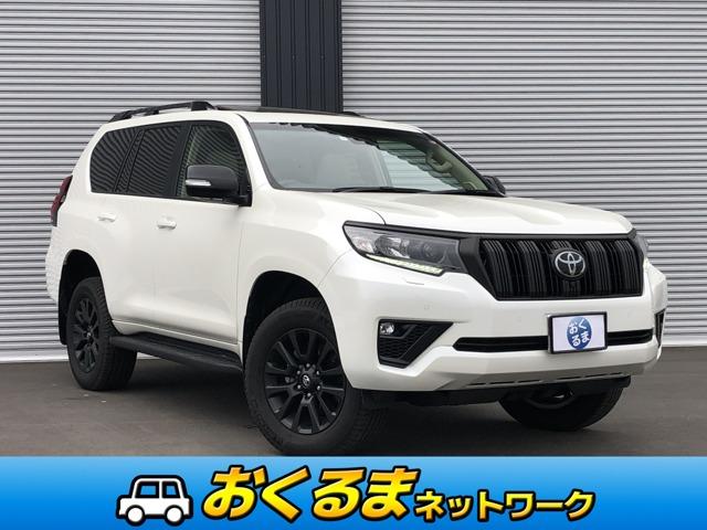 トヨタ ランドクルーザープラド ＴＸ　Ｌパッケ　マットブラックＥＤ　メーカーナビＴＶ　ＴＸ　Ｌパッケ　マットブラックＥＤ　メーカーナビＴＶ　４ＷＤ　ムーンルーフ　ルーフレール　ＥＴＣ　プラドスーパーライブサウンドシステム　セーフティセンス　ベージュ本革パワーシート　１８インチＡＷ