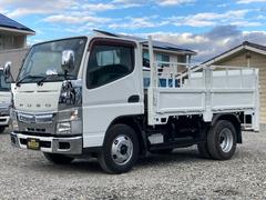 三菱ふそう　キャンター　ロング全低床　平ボディ　極東開発製パワーゲート　３０００ｋｇ積載