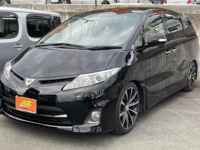 エスティマ(トヨタ) ２．４アエラス　Ｇエディション　４ＷＤ　ＥＴＣ　アルミホイール　スマートキー　両側電動スライドドア 中古車画像