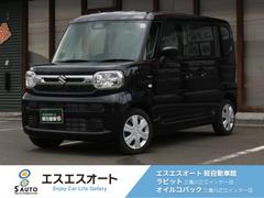 スペーシア ハイブリッドG 届出済未使用車・禁煙車・保証あり・衝突軽減ブレーキ付・プッシュスタート・オートライト・オートエアコン・アイドリングストップ付・両側スライドドア 中古車画像
