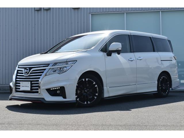 ２５０ハイウェイスターＳ　１オーナー　ＮＩＳＭＯ仕様（エアロ　マフラー　サスペンション　ＡＷ）純正８ナビ　フルセグ　後席モニター　ＥＴＣ　バックカメラ　両側オートスライド　ＬＥＤヘッド　エマブレ　コーナーセンサー　踏み間違い