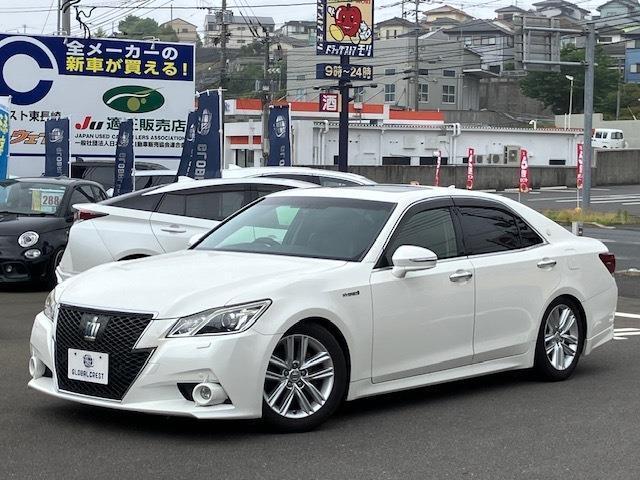 　２．５　ハイブリッド　アスリートＧ　ナビ　バックカメラ　デュアルオートエアコン　サンルーフ