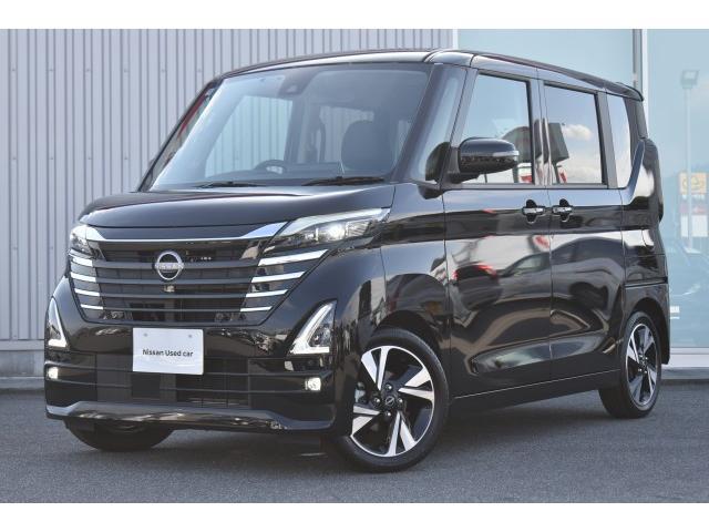 日産 ルークス ハイウェイスター　Ｇターボプロパイロットエディション　純正９ナビ　ドラレコ