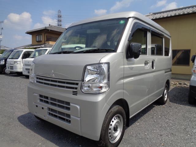 ミニキャブバン Ｍ　キーレスキー　ＡＣ　両側スライド　メモリーナビ　ナビ　ＰＳ　運転席エアバック　ＡＢＳ　オートライト（1枚目）