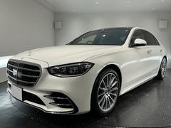 Sクラス S500 4マチック AMGライン ARヘッドアップディスプレイ/3Dコックピットディスプレイ/レザーエクスクルーシブPKG/パノラミックS/R/ベンチレーション/20AW/リラクゼーション機能/ETC/純正ナビTV 中古車画像