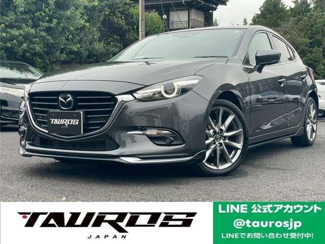 アクセラスポーツ ２２ＸＤ　Ｌパッケージ　車検令和８年７月　サンルーフ　レザーシート　ナビ　エアロ　バックカメラ　オートエアコン　ＥＴＣ　スマートキープッシュスタート（1枚目）