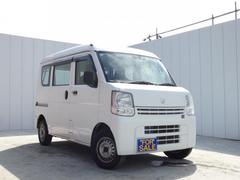 エブリイ PA パワーステアリング マニュアルエアコン トラクションコントロール ハロゲンヘッドライト ヘッドライトレベライザー 純正ラジオオーディオ MTモード ドアバイザー フロアマット 車検整備 09保証 中古車画像