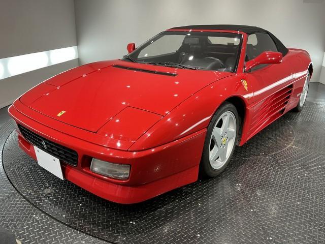 ３４８ スパイダー　正規ディーラー車　５ＭＴ　黒革　１７インチＡＷ（1枚目）