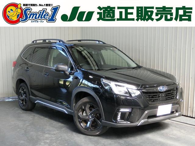 フォレスター スポーツ　ＡＷＤ　純正８インチメモリーナビ・フルセグＴＶ・Ｆ，Ｓ，Ｒカメラ・Ｂｌｕｅｔｏｏｔｈ・ＥＴＣ・アイサイトＶｅｒ，３・ＶＤＣ・ＳＲＨ・ＡＶＨ・ＢＳＭ・純正ドラレコ・ブラックハーフレザー・Ｐバックドア（1枚目）