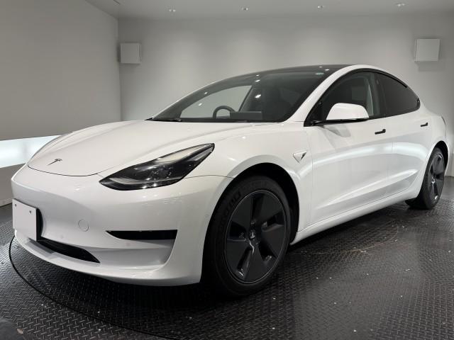 モデル3(テスラ) スタンダードレンジプラス 黒革/オートパイロット/LEDヘッド/ガラスルーフ/Bカメラ/ETC/ 中古車画像