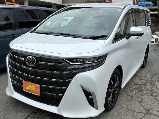 アルファードハイブリッド(トヨタ) エグゼクティブラウンジ 4WD スマートキー ETC 両側電動スライドドア 革シート シートヒーター クリアランスソナー サンルーフ ドライブレコーダー TV 中古車画像