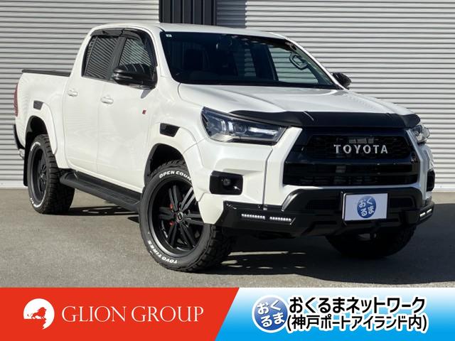 ハイラックス(トヨタ) Ｚ　ＧＲスポーツ　Ｍ‘ｚ　ＳＰＥＥＤ　ＣＲＯＳＳ　ＬＩＮＥ　★Ｍ‘ｚ　ＳＰＥＥＤ　ＣＲＯＳＳ　ＬＩＮＥ　コンプリートＶｅｒ【２０インチＡＷ（２７５／５５−２０）・フロントハーフスポイラー・リアアンダースポイラー・ボンネットプロテクター・ドアミラーカバー 中古車画像