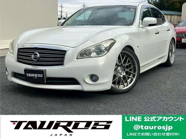 フーガ(日産) ３７０ＧＴ　ユーザー買取車　ナビ　ＴＶ　ハーフレザーシート　バックカメラ　２０インチアルミホイール　ＬＥＤヘッドライト　ＥＴＣ　スマートキープッシュスタート 中古車画像