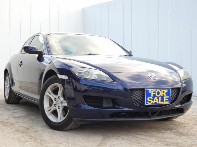 ＲＸ−８(マツダ) ベースグレード　スマートキー　プッシュスタート　ＨＤＤナビ　ＥＴＣ　ＬＥＤライト　ヘッドライトレベライザー　ステアリングリモコン　パドルシフト　ＭＴモード　フロアマット　純正ＡＷ　車検整備　０９保証 中古車画像