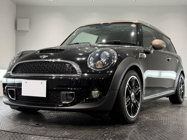 ミニクラブマン　クーパーＳ　入庫致しました。 ボンドストリートＰＫＧ／社外ナビＴＶ／黒革／１７インチＡＷ