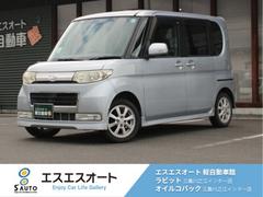 タント カスタムX 保証あり・CDチューナー・CD・AM/FMラジオ・オートエアコン・シガーソケット・電動格納ミラー・スマートキー・スペアキーあり・ETC・14インチアルミホイール・ヘッドライトHID(キセノン) 中古車画像