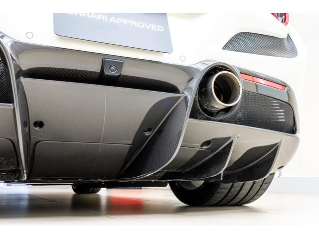 F8スパイダー 認定中古車保証 SpecialColor BiancoItalia 左ハンドル カーボンファイバー(ホイール・フロントスポイラー・アンダードアトリム・サイドスポイラーサイドエアインテークススプリッタ)(19枚目)