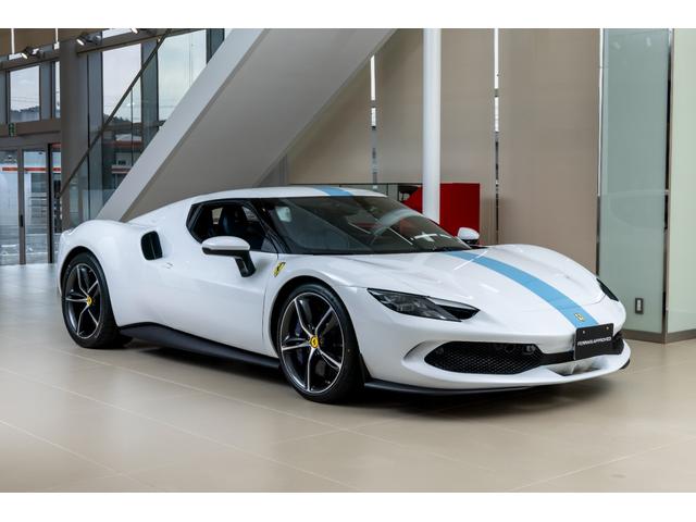 ２９６ＧＴＢ 　新車保証継承　Ｂｉａｎｃｏ　Ｃｅｒｖｉｎｏ　左ハンドル　アルカンターラインナーディティール　サスペンションリフター　ＬＥＤ付きカーボンステアリングホイール　デイトナカーボンファイバーレーシングシート（5枚目）