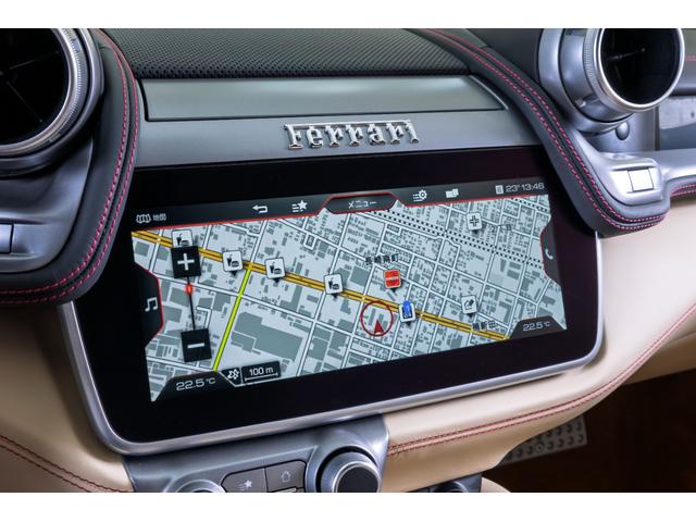 GTC4ルッソ 認定中古車保証 BLU TOUR DE FRANCE 522 前後サスペンションリフター フロントグリルダーククローム仕上 20インチダイヤモンドカット鍛造ホイールカーボンファーバードライバーゾーン(30枚目)