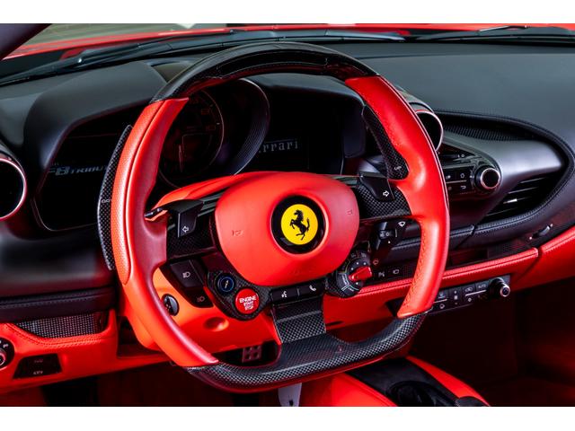 F8トリブート F1DCT 左H フロントサスペンションリフター LED付きカーボンステアリングホイール 20インチ鍛造グロスブリリアントシルバーホイール アダプティブヘッドライト フロントサスペンションリフター カーボンエンジンルームシールド(20枚目)