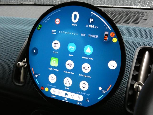 ＭＩＮＩ カントリーマンＣ　フェイバリット・トリム　正規認定中古車　保証整備付　弊社試乗車　ナビ　ＥＴＣ　ドラレコ　バックカメラ　衝突軽減ブレーキ　アイドリングストップ　障害物ソナー　レーンキープ　アダプティブクルコン　ＬＥＤライト　純正ホイール（10枚目）