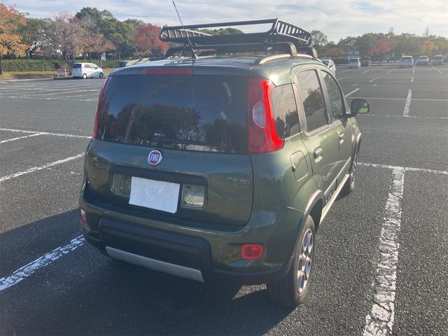 パンダ ４×４コンフォート　４ＷＤ　前後ドライブレコーダー　５速マニュアル車　ＥＴＣ　オートエアコン　リアプライバシーガラス　ルーフキャリア　純正アルミ　クラッチ交換済　シングルフライホイール（13枚目）