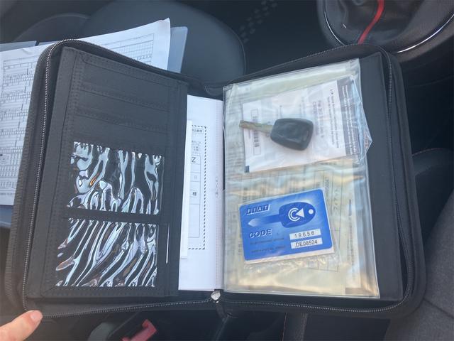 ５００Ｓ ベースグレード　５速マニュアル車　取説　スペアキー（25枚目）