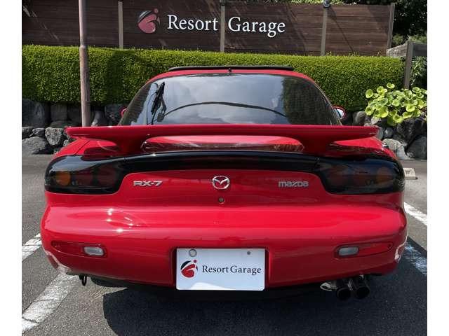 ＲＸ－７ ツーリングＸ　サンルーフ　ＢＯＳＥ　整備記録簿　シーケンシャルツインターボシステム　対向４ピストンアルミブレーキキャリパー　ノーマルマフラー　大型リアスポイラー（9枚目）