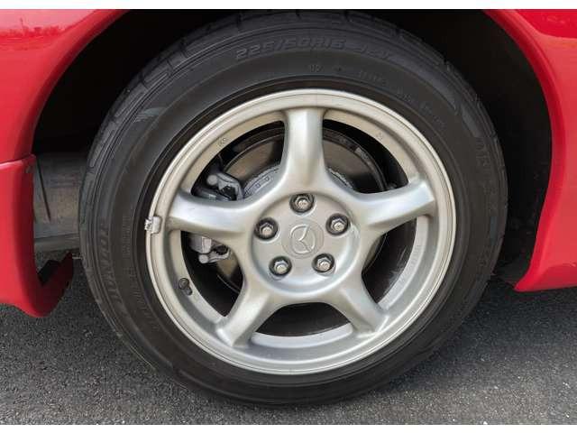 ＲＸ－７ ツーリングＸ　サンルーフ　ＢＯＳＥ　整備記録簿　シーケンシャルツインターボシステム　対向４ピストンアルミブレーキキャリパー　ノーマルマフラー　大型リアスポイラー（32枚目）