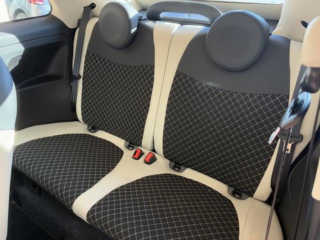 500C ツインエア ドルチェヴィータ ワンオーナー ベージュ幌 TEZZOスポーツマフラー 7インチユーコネクト カープレイ対応 バックカメラ ハーフレザーシート 純正16インチAW キセノンヘッドライト アイドリングストップ(20枚目)