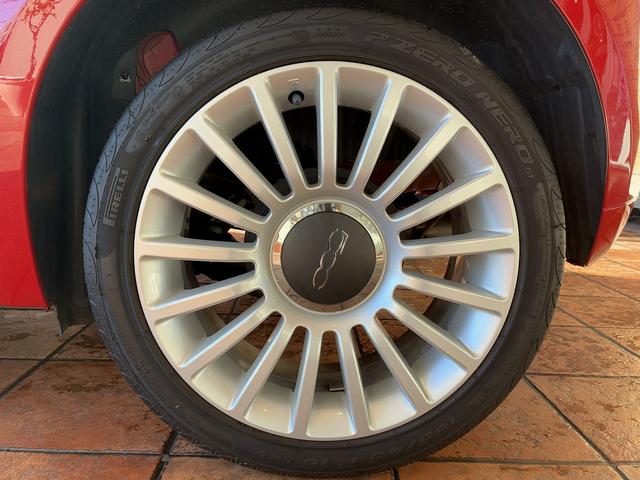 500C ツインエア ドルチェヴィータ ワンオーナー ベージュ幌 TEZZOスポーツマフラー 7インチユーコネクト カープレイ対応 バックカメラ ハーフレザーシート 純正16インチAW キセノンヘッドライト アイドリングストップ(31枚目)