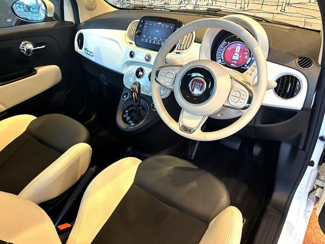 500 1.2 ドルチェ 530台限定 カープレイ対応 ガラスルーフ 純正15インチホイール キセノンヘッドライト フォグライト オートエアコン パーキングセンサー ハーフレザー アイドリングストップ クルーズコントロール(6枚目)