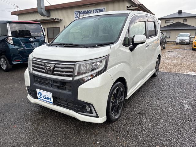 ムーヴ カスタム　ＲＳ　ハイパーＳＡＩＩ　グー保証、一年間、走行距離無制限付、グー故障診断付き、衝突被害軽減装置付き、ＣＤオーディオ、ＥＴＣ、スマートキー、バッテリー新品交換付（7枚目）