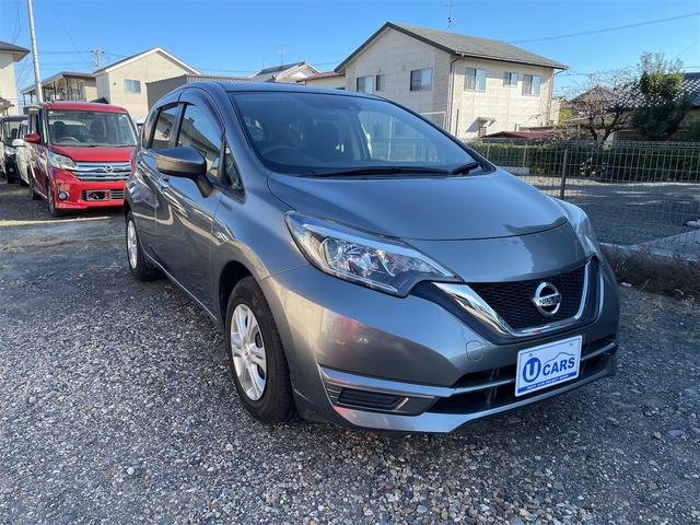 ノート Ｘ　衝突被害軽減装置付き、純正ナビ、ＴＶ、バックカメラ、ＥＴＣ、ドラレコ、スマートキー、バッテリー新品交換付（6枚目）