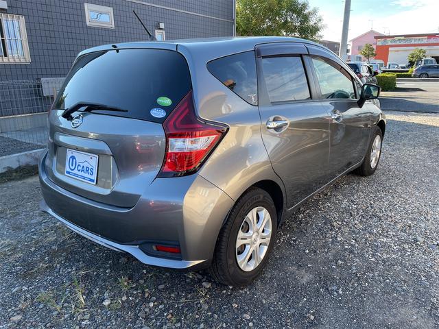 ノート Ｘ　衝突被害軽減装置付き、純正ナビ、ＴＶ、バックカメラ、ＥＴＣ、ドラレコ、スマートキー、バッテリー新品交換付（8枚目）