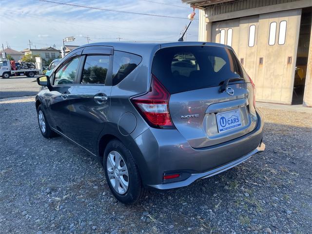 ノート Ｘ　衝突被害軽減装置付き、純正ナビ、ＴＶ、バックカメラ、ＥＴＣ、ドラレコ、スマートキー、バッテリー新品交換付（9枚目）