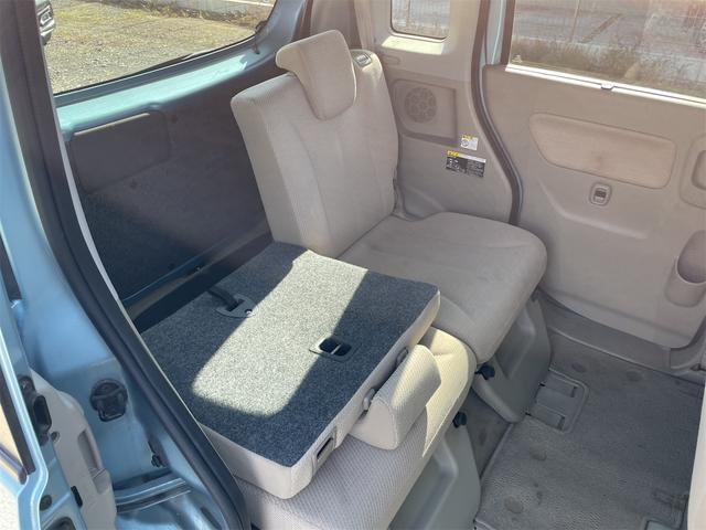 後部座席シートアレンジ　例