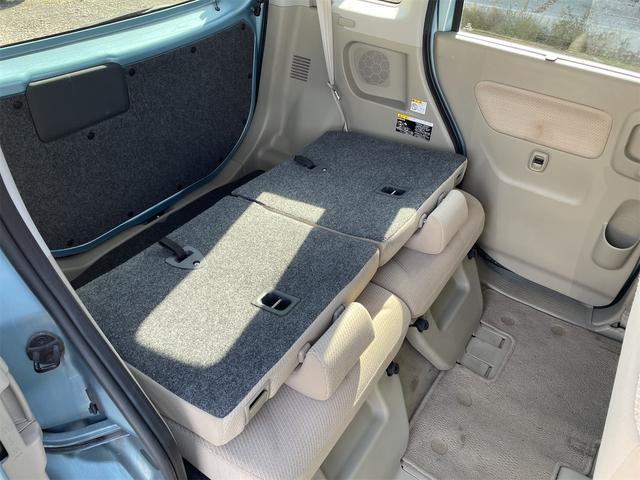 後部座席シートアレンジ　例