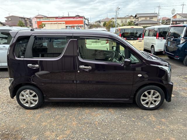 ワゴンＲスティングレー Ｌ　グー保証、一年間、走行距離無制限付、グー故障診断付き、純正ナビ、ＴＶ、シートヒーター、ＬＥＤヘッドライト、スマートキー、新品バッテリー付き（8枚目）