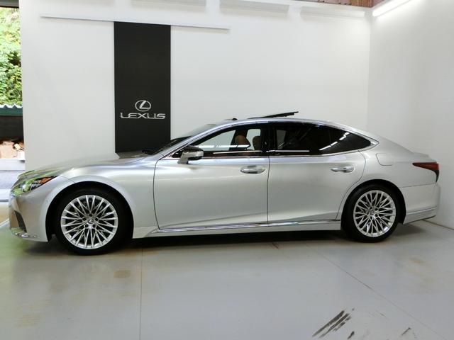 LS LS500h Iパッケージ レクサス認定中古車保証 ムーンルーフ 本革シート20インチランフラットタイヤ&アルミホイール サンルーフ LEDヘッドライト(25枚目)