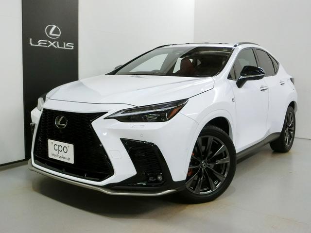 ＮＸ ＮＸ３５０ｈ　Ｆスポーツ　レクサスＣＰＯ認定中古車　Ａｄｖａｎｃｅｄ　Ｐａｒｋ　衝突被害軽減ブレーキペダル踏み間違い時加速抑制装置　三眼フルＬＥＤヘッドランプ　専用オレンジブレーキキャリパー　パノラミックビューモニター（4枚目）